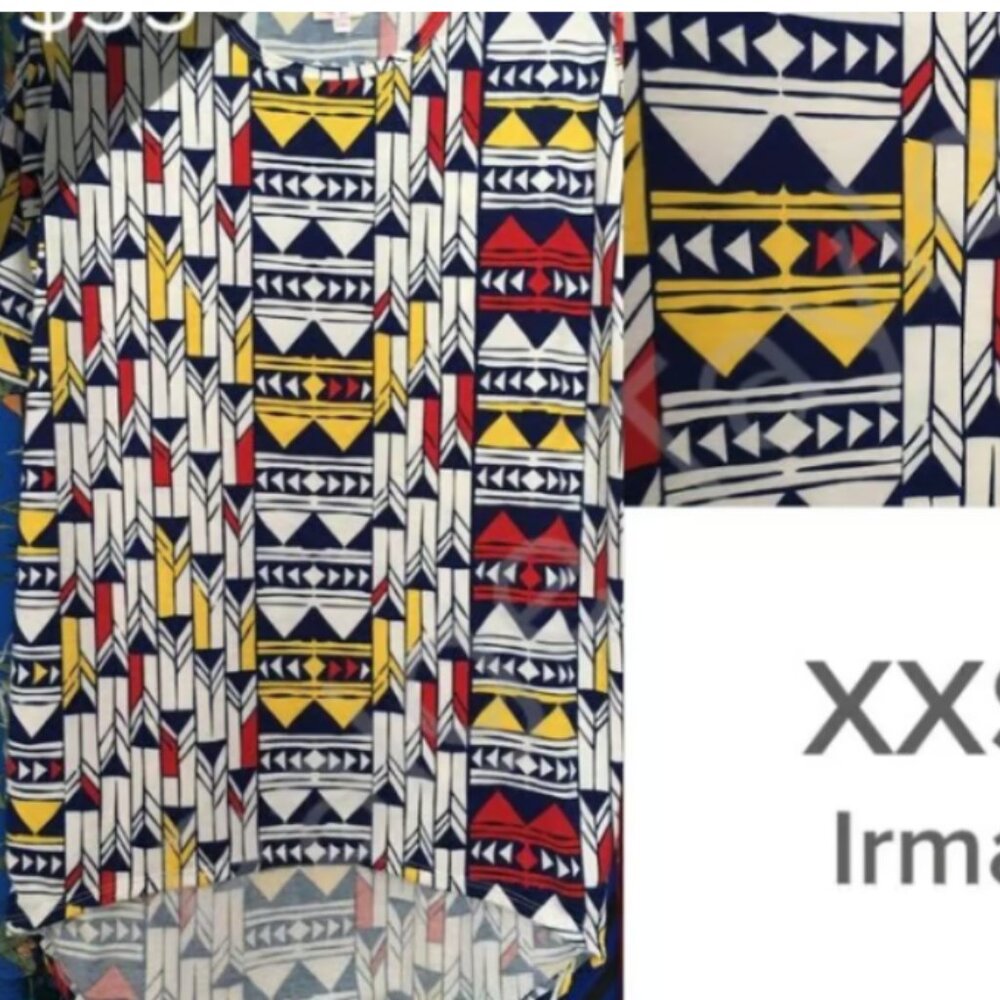 LuLaRoe Irma Size XXS - NWT